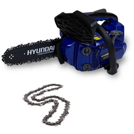 HYUNDAI Elagueuse Thermique 25.4 Cm³ 25 Cm - Guide Et Chaîne HYUNDAI - Deuxième Chaîne Gratuite HEL30CT