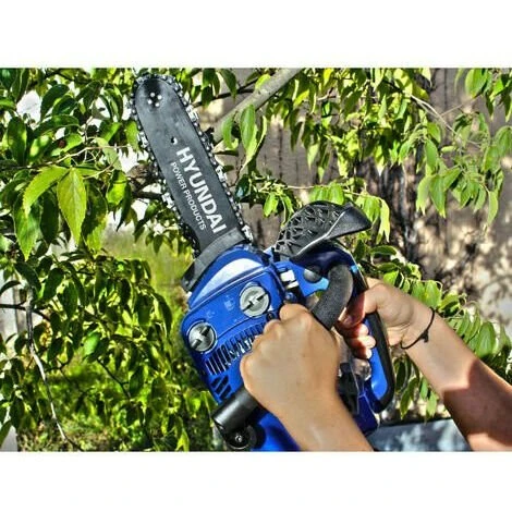 HYUNDAI Elagueuse Thermique 25.4 Cm³ 25 Cm - Guide Et Chaîne HYUNDAI - Deuxième Chaîne Gratuite HEL30CT – Image 2