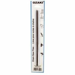 UNIVERSEL Jeu De 2 Limes Rondes OZAKI Diamètre 3,6 Mm Longueur 15 Cm