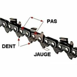 OZAKI Chaine Tronçonneuse 404 058 55 Entraineurs