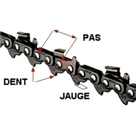 CARLTON Chaine Tronçonneuse 3/8 063 105 Entraineurs – Image 2