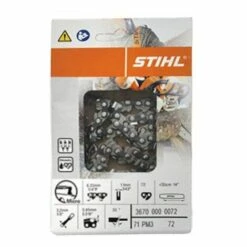 Chaîne Tronçonneuse Stihl 1/4 1.1mm 72 Dents