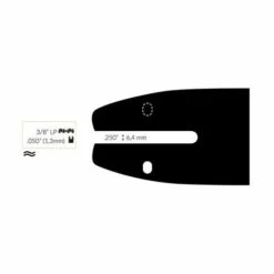 ADAPTABLE Guide Chaine Tronçonneuse Husqvarna 35cm 3/8 Lp .050(1,3mm).