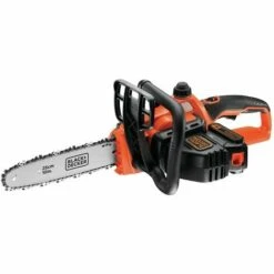 BLACK & DECKER Tronçonneuse Sans Fil - 25 Cm - 18 V - 2 Ah - 1 Batterie - Double Interrupteur De Sécurité Et Protection Main (GKC1825L20-QW)