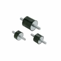 LEM SELECT Silent Bloc Universel Male X Male Ø30X30 M8X23 (Lot De 4)