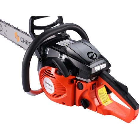 CHESTERGARDEN Tronçonneuse Thermique 63,3 Cm³ - Guide 50cm - 2 Chaînes - CHESTER – Image 4