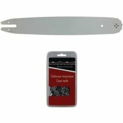GT MARKET Guide 35 Cm (14 Pouces) + Chaîne 50 Maillons - Compatible Tronçonneuses STIHL MS 170, 171 Et 180