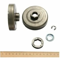 OREGON Pignon à Bague Incl. Bague De Remplacement, 3/8", 7 Dents