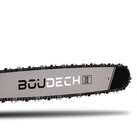 Boudech Tronçonneuse Thermique 52cc 2,1Hp Lame 20" Legere Puissante – Image 2