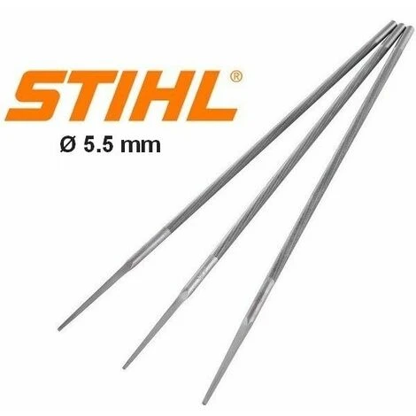 Kit Lime Ronde Affutage Chaine Tronçonneuse Stihl 5.5 Mm | 3