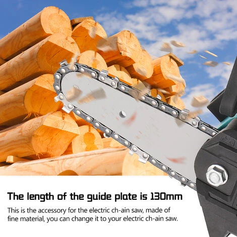HAPPYSHOPPING Plaque De Guidage De Scie A Chaine Electrique De 4 Pouces Pour Spu E14016 E13875 E13874 E13834 E13826 E13134 – Image 5