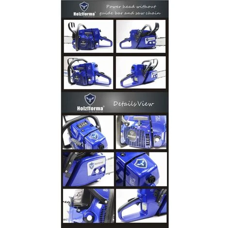 HOLZFFORMA Tronçonneuse Thermique G366 59cc Guide 45cm De Coupe – Image 3