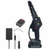 BRIDAY Mini Scie à Chaîne électrique 36V 12.7CM, Mini Tronçonneuse à Main électrique Avec 1 Batteries, 1 Charge