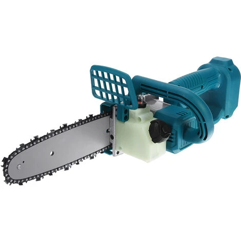 AUGIENB Tron?onneuse élagueuse Sans Fil 18V 8" Scie à Chaine Scie à B?che électrique Bleu (sans Batterie) – Image 2