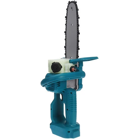 AUGIENB Tron?onneuse élagueuse Sans Fil 18V 8" Scie à Chaine Scie à B?che électrique Bleu (sans Batterie) – Image 3