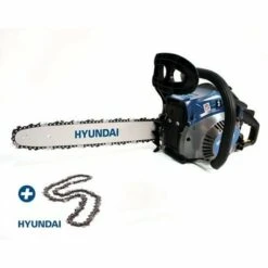 HYUNDAI Tronçonneuse Thermique 41 Cm³ 40 Cm - Guide Et Chaîne HYUNDAI - Démarrage Manuel Avec Lanceur HTRT4140-2AC