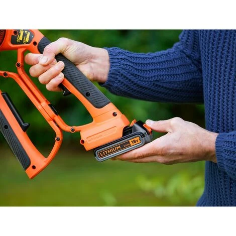 BLACK & DECKER Coupe-branches ALLIGATOR 15 Cm - Sans Fil Avec 1 Batterie 18V 2Ah - BLACK+DECKER GKC1000L-QW – Image 5