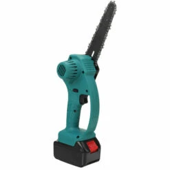 ZEBRAA 6 Pouces 98VF Mini 1200W Scie à Bois Scie à Cha?ne électrique Avec 1 Batterie