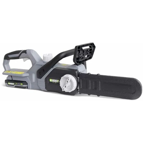 VOLTR 20V– Tronçonneuse 25cm (10’’) – Avec Batterie Lithium 2.0Ah + Chargeur 20V. Normes CE - Gris – Image 2