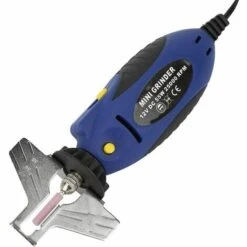 BARES Tron&ccedil;onneuse Cha&icirc;ne Grinder, 12V &Eacute;lectrique Portatif Tron&ccedil;onneuse Aff&ucirc;teuse Mini Cha&icirc;ne Scie Grinder En Plein Air Meulage Machine Outils