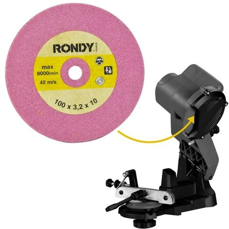RONDY Meule Grès 100X3,2mm Pour Affuteuse De Chaîne – Image 3