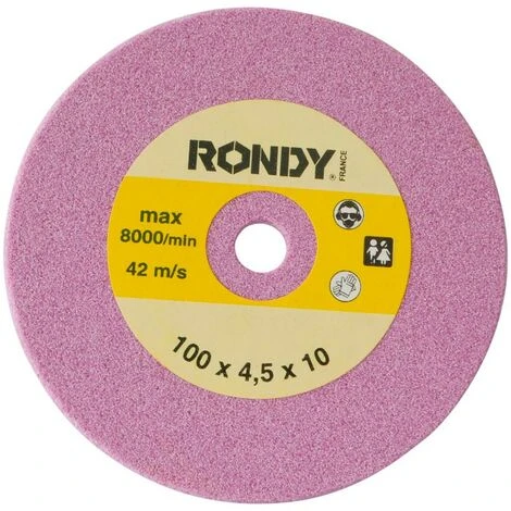 RONDY Meule Grès 100X4.5mm Pour Affuteuse De Chaîne