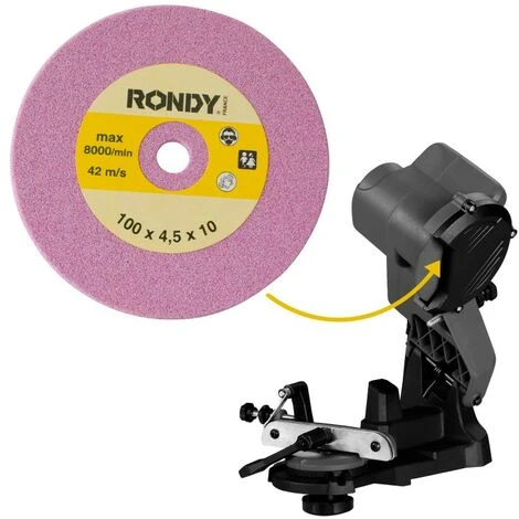 RONDY Meule Grès 100X4.5mm Pour Affuteuse De Chaîne – Image 3