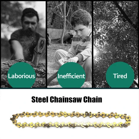 ASUPERMALL 230Mm Mini Portable 65 # Mn Chaine A Chaine Electrique Electrique S-Aw Accessoire De Remplacement Pour La Coupe Du Bois – Image 2
