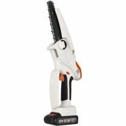 ASUPERMALL Tronconneuse Sans Fil 6 Pouces Pour La Taille De L'Elagage De Jardinage Portable Pour Hommes Femmes
