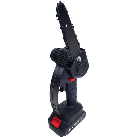 ASUPERMALL 6In Tronconneuse Electrique Sans Fil Rechargeable Mini-Bois De Bois Portable Sur La Scie A Bois D'Une Main Pour La Taille De L'Elagage De Jardinage – Image 2