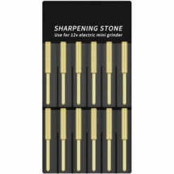 HAPPYSHOPPING 12 Pieces Embouts De Tronçonneuse Affuteuse Diamant Plaque Titane Lime De Tronçonneuse Electrique Haute Durete, Modele: 4,8 Mm - Modele : 48 mm