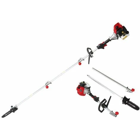Perche élagueuse Thermique Longueur 280cm Guide 25cm LEA LE33326-25A - Rouge – Image 2