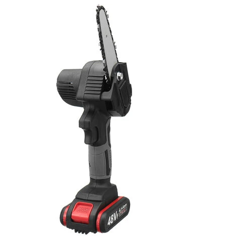 LBTN Mini Tron?onneuse Electrique Scie Portable Cha?ne Rechargeable Travail Bois 2 Batteries 800W 3500mAh – Image 5