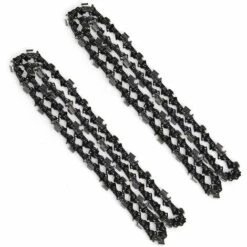 ECHOO 2PCS Chaînes De Tronçonneuse Authentiques, 16 "  Chaîne Tronçonneuse 59 Maillons Longueur De Guide-chaîne 40 Cm Compatible Pour Titane Électrique