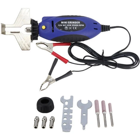 ZHUOXUAN Mini Affûteuse De Scie à Chaîne, DC 12V Système De Affûtage De Machine De Meulage De Scie à Chaîne électrique – Image 2