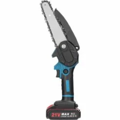 ASUPERMALL 21V 6Inch Scies D'élagage électriques, Petite Tronçonneuse Pour Fendre Le Bois, Moteur à Balai Pour Le Jardin Et Le Verger, 1 Batterie - 1 Batterie