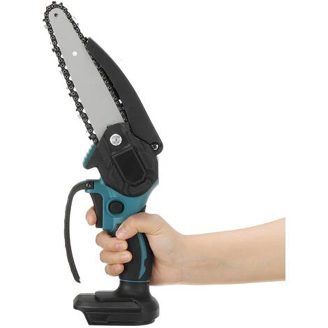 JMAX 88VF 2000W Scie à Chaine électrique Sans Fil Tronconneuse électrique 6 Inches (Machine Seule) Bleu – Image 3