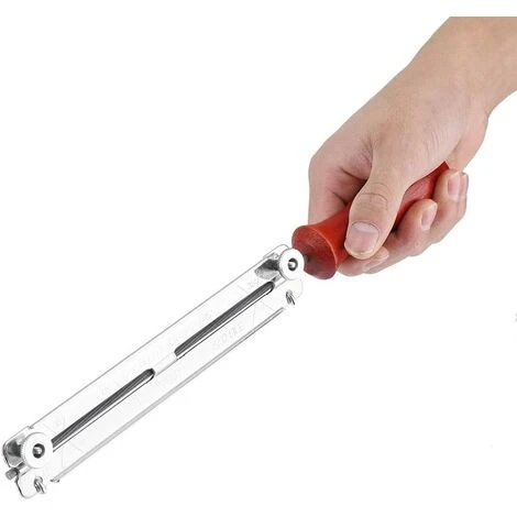 GUAZHUNIFR Trousse De Fichiers Pour Affûteuse De Tronçonneuse En Acier Affûtage De Kit De Fichier Pour Une Tronçonneuse De Tronçonneuse Avec Manche En Bois Dur Scie à Chaîne à Essence Tronçonneuse 4.8mm-Guazhuni – Image 4