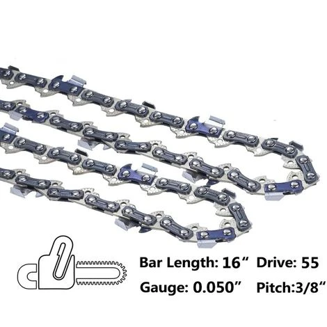 Chaîne De Scie Stihl, Chaîne De Tronçonneuse, Chaîne De Rechange Pour Tronçonneuse électrique Et à Essence 16 Pouces Fontainebleau – Image 3