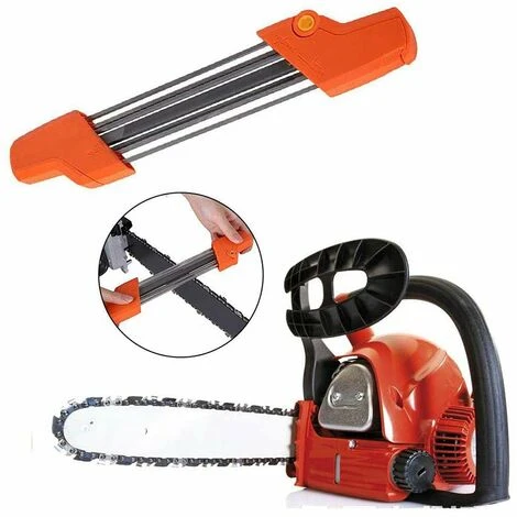 LANGRAY Aiguiseur De Chaîne De Tronçonneuse, Kit D'affûtage De Tronçonneuse Et Outil De Meulage De Chaîne Avec Poignée Pour Aiguiser Rapidement N'importe Quelle Chaîne, Remplacement De Meuleuse – Image 3