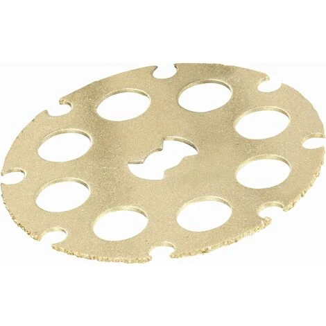 SUPERMARKET Disque De Découpe En Carbure SpeedClic - Disque à Tronçonner Pour Les Bois Et Le PVC, Diamètre 38mm, Accessoires SpeedClic Pour Outils Rotatifs Multifonctions,Superma,or