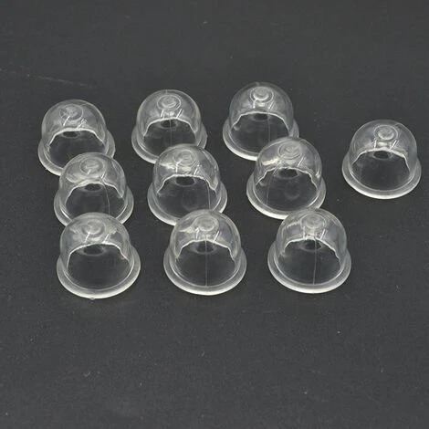 Carburant Primer Ampoule Pompe à Capuchon Carburateur Amorceur Ampoules Bouchon Pièces De Carburateur Pour Tronçonneuse Souffleur Tondeuse Débroussailleuse12 Pièces-Macaron