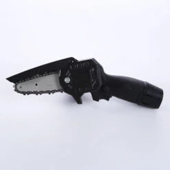 Cisea Mini Tronçonneuse, Tronçonneuse électrique 10,2 Cm 12 V Avec 1 Batterie, Mini Tronçonneuse Sans Fil à Verrouillage De Sécurité, Tronçonneuse Portable à Une Main Pour Bois, Arbres, Branches