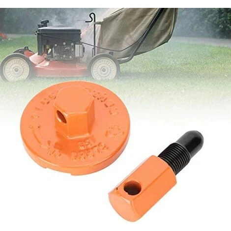 GALOZZOIT 1 Ensemble De 2 Pcs Outil D'embrayage Enlèvement De Volant En Métal Outils De Démontage Arrêt De Piston Tronçonneuse Outils Pour Embrayage Weeder Leaf Blower Entretien – Image 4