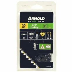 Arnold Chaîne De Tronçonneuse 3/8",1,3 Mm - 60 Maillons D’entraineurs - Gouges Demi-rondes
