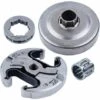 AOUGO 325"-7T Tambour D'embrayage Embrayage Assy Pignon Jante Roulement à Aiguilles Kit Pour Husqvarna 340 345 346XP 350 351 353 445 450 E Tronçonneuse