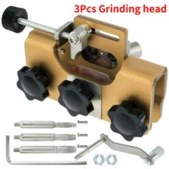 QERSTA Affûtage Manuel Pour La Plupart Des Scies à Chaîne Et Des Scies électriques, Avec Têtes D'aiguisage