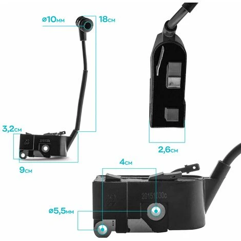 Boudech Bobine D'allumage Pour Tronçonneuse électrique Bobine Pour Moteur 2 Temps Bobine Pour Tronçonneuse 52Cc Et 62Cc – Image 4