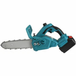 AUGIENB Scie à Chaine Tron?onneuse à Batterie à Batterie élagueuse Sans Fil 10" 18V Scie à Chaine Scie à Buche électrique 2 Batteries