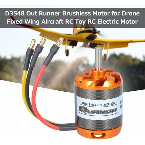 LIFCAUSAL D3548 Out Runner Moteur Brushless Pour Drone Avion à Voilure Fixe RC Jouet RC Moteur Électrique 1100KV – Image 4